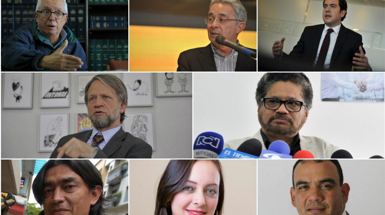 Algunos de los candidatos señalados.