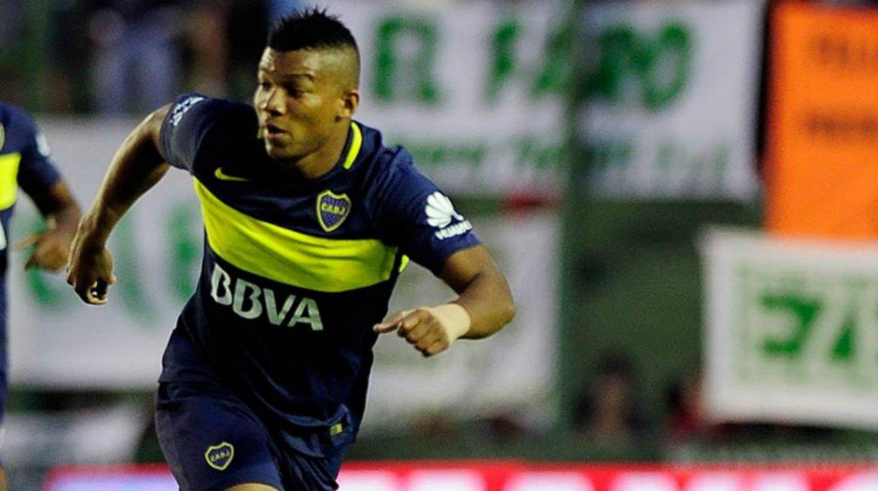 Frank Fabra, jugador de Boca. 