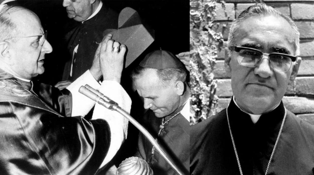 El Papa Pablo Vi y el arzobispo Arnulfo Romero serán canonizados.