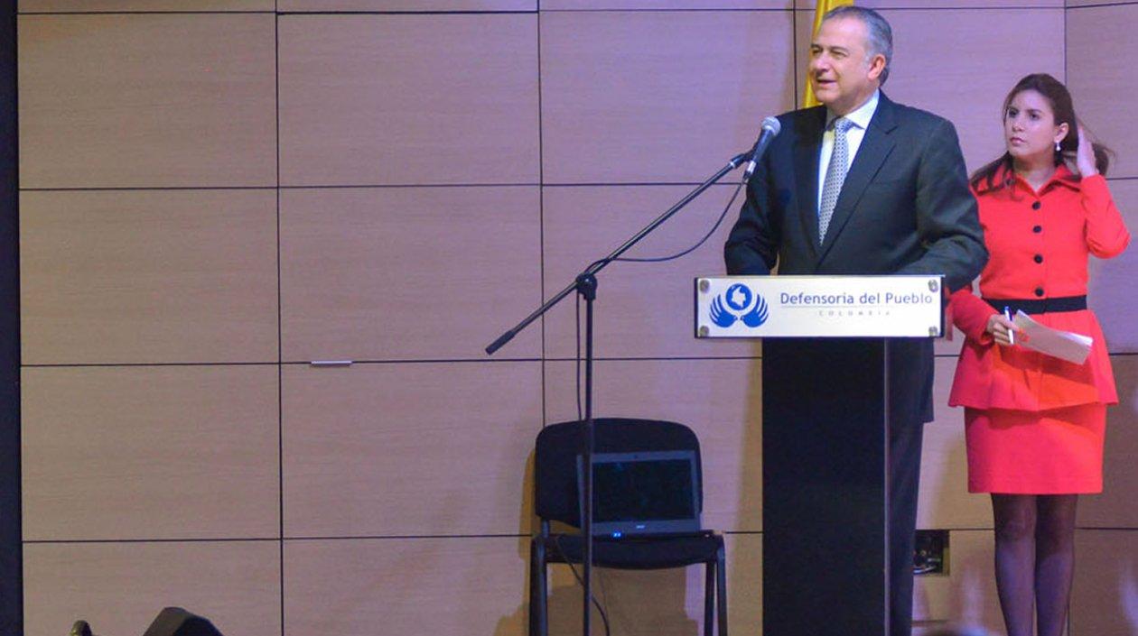 El vicepresidente colombiano, Óscar Naranjo