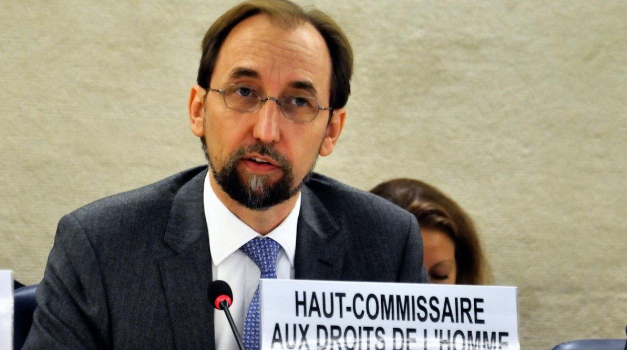 Zeid Ra'ad Al Hussein, alto comisionado de Naciones Unidas para los Derechos Humanos.