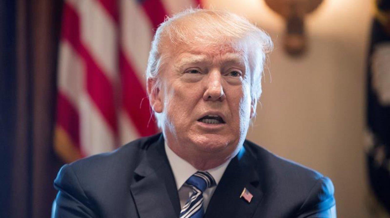 Donald Trump, Presidente de Estados Unidos.