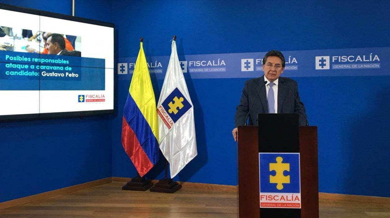 El Fiscal General de la Nación, Néstor Humberto Martínez.