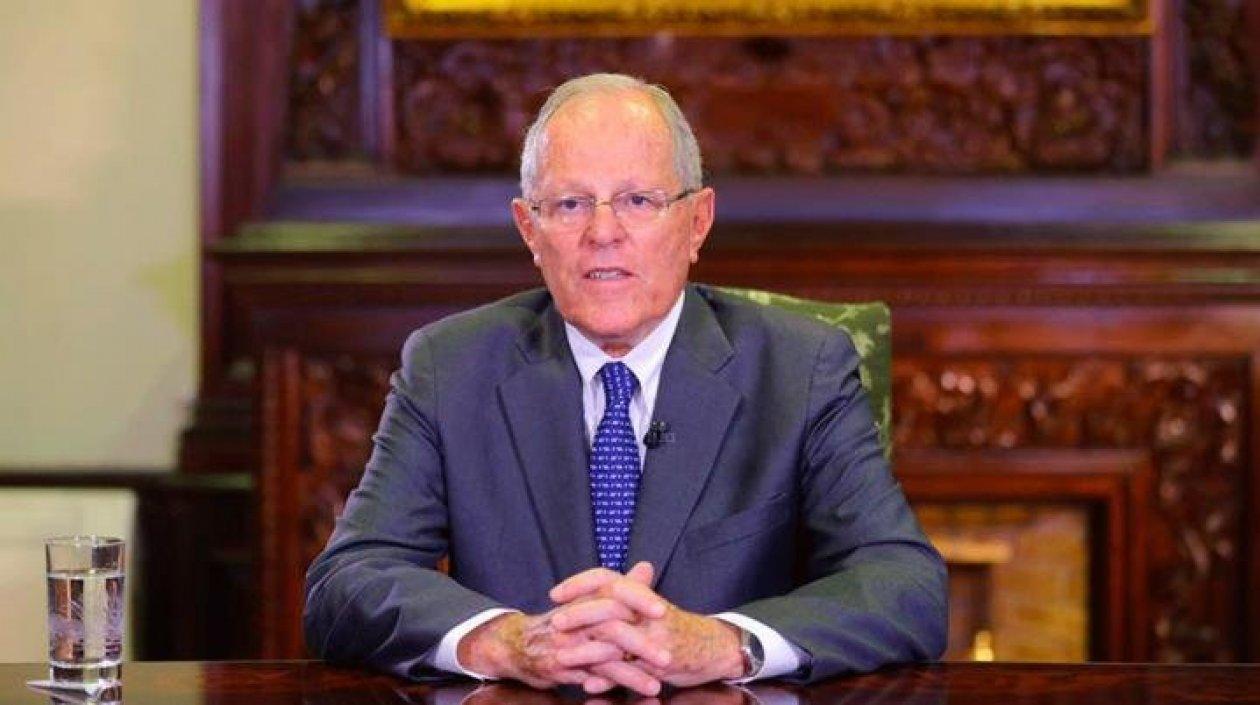 El presidente de Perú, Pedro Pablo Kuczynski.