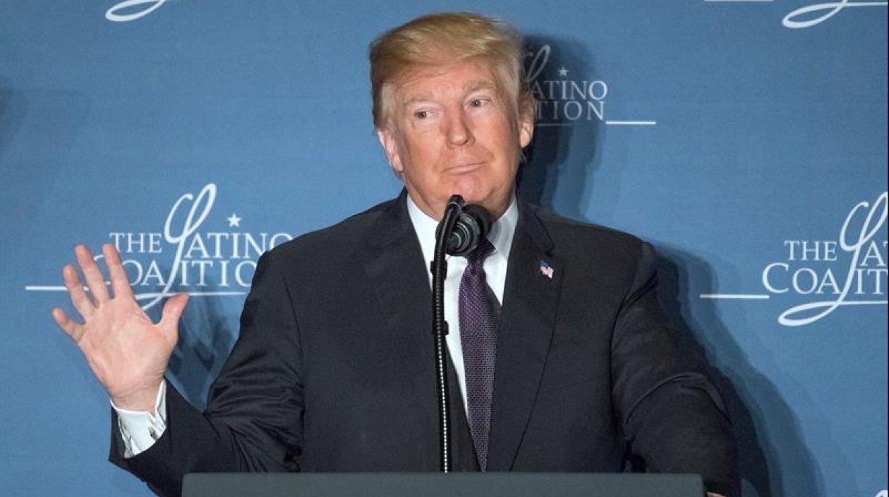 Donald Trump, presidente de Estados Unidos.