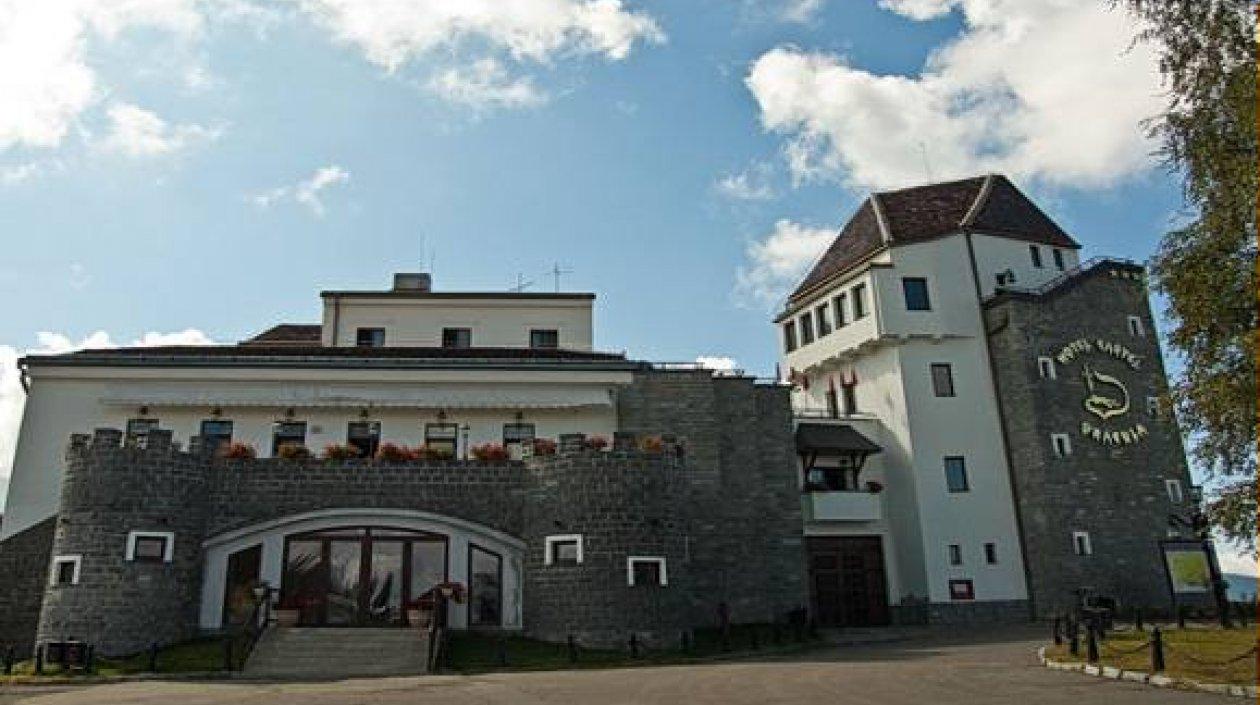 El hotel "Castel Dracula".