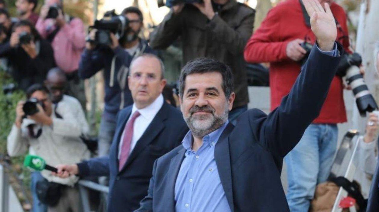 El candidato a presidente del Gobierno catalán, Jordi Sánchez.
