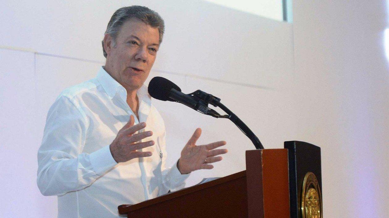 Juan Manuel Santos.