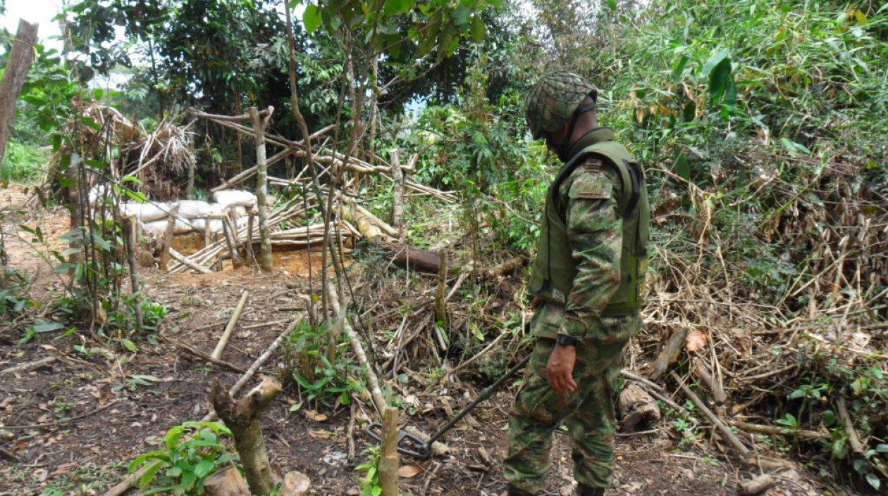 Tropas desplegadas en el área continúan con las operaciones militares para neutralizar nuevos atentados del ELN.