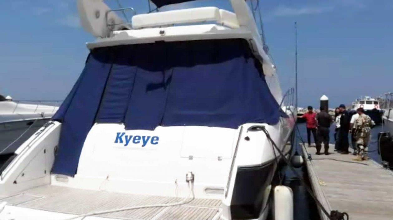 La Fiscalía General de la Nación detectó en últimas horas el ingreso de una lujosa embarcación a aguas colombianas