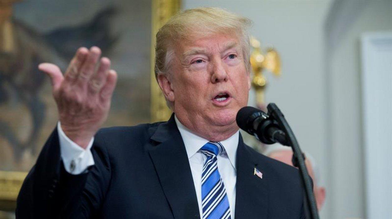 Donald Trump, presidente de Estados Unidos.