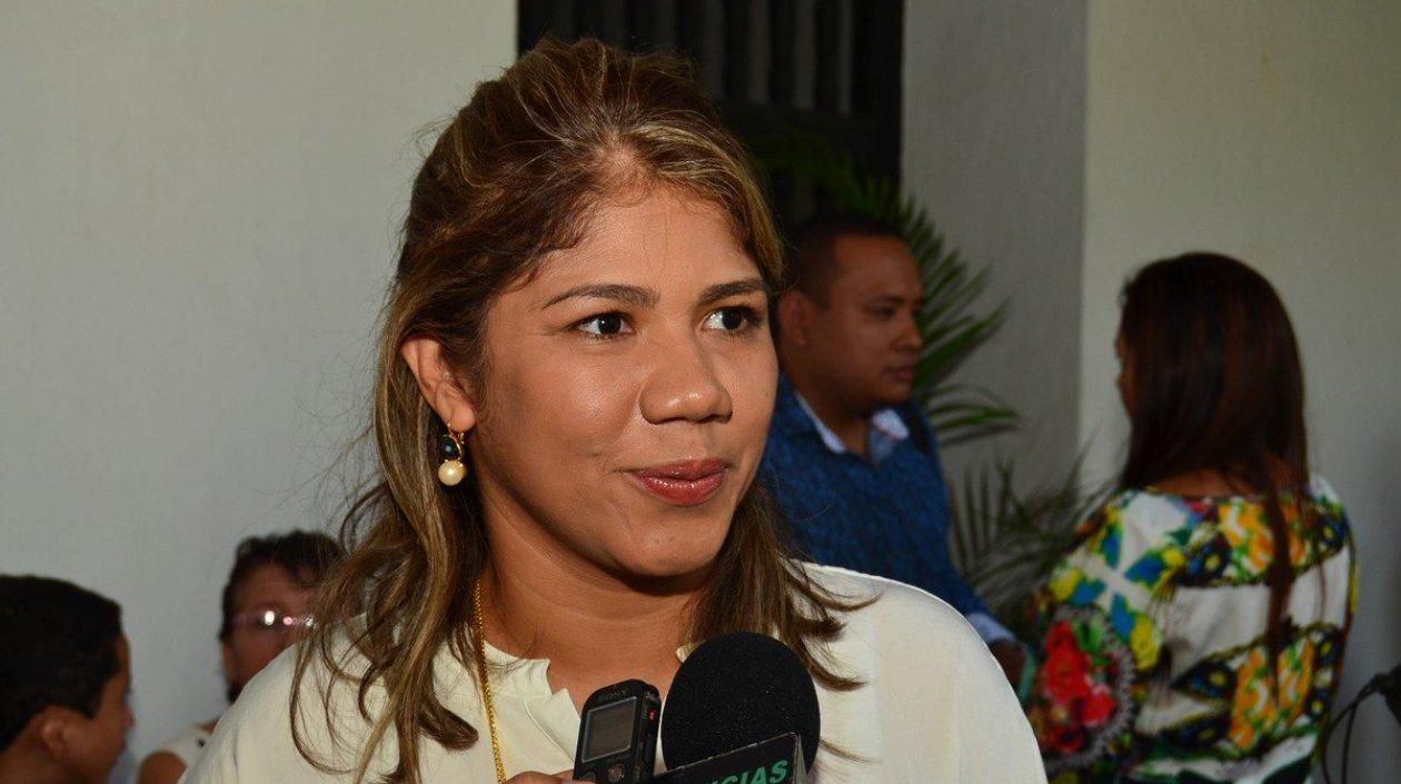 La candidata Zoila Luna Montenergo.