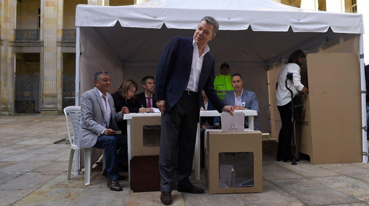 Juan Manuel Santos, Presidente.