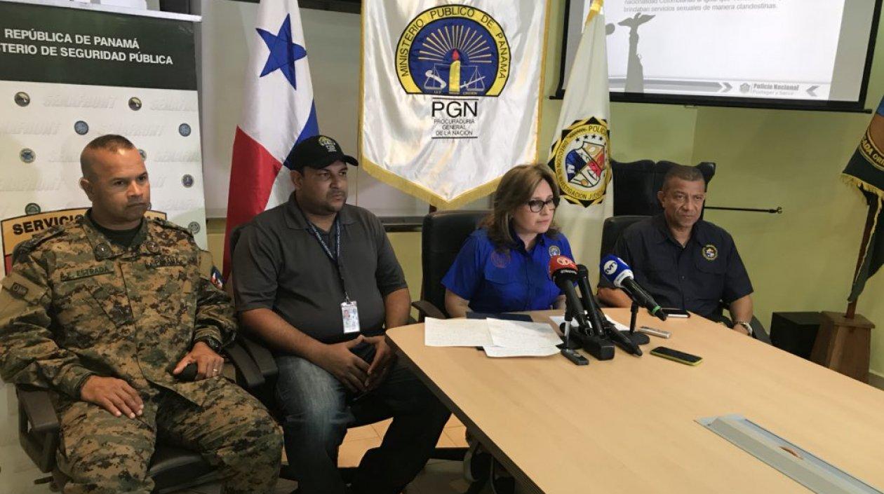 Autoridades anunciaron la captura de 6 personas por trata.
