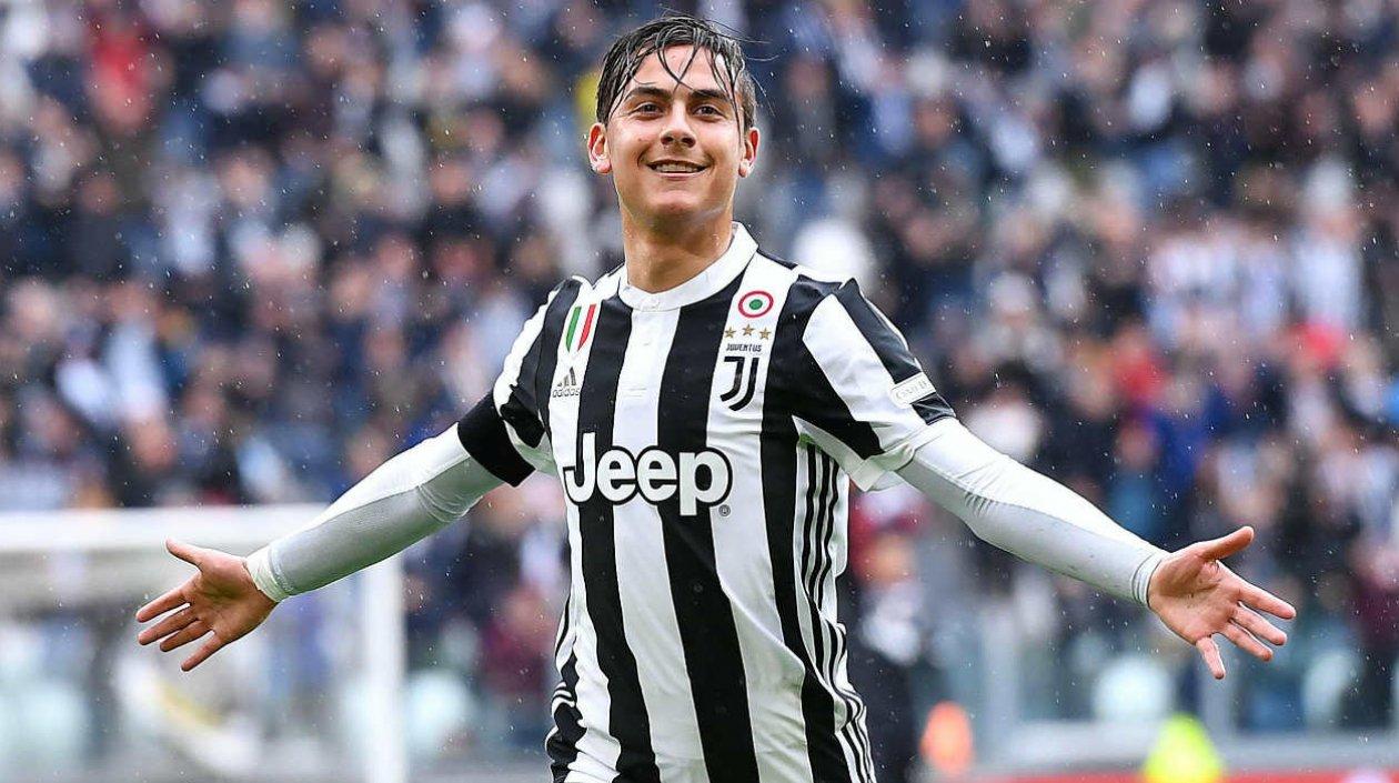 Paulo Dybala, delantero argentino. 