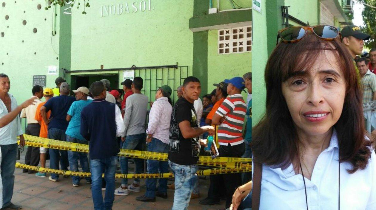 La alcaldesa ad hoc, Sandra Arcila, indicó que la jornada transcurre con normalidad.