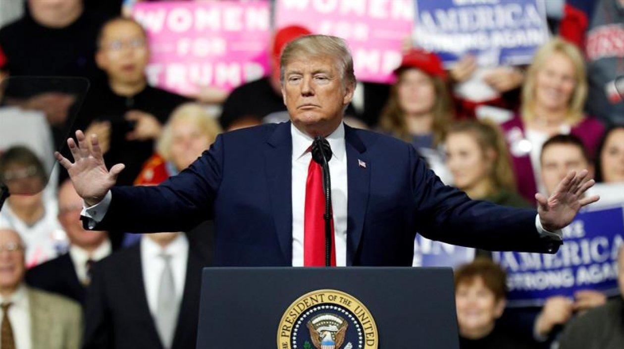 Donald Trump, presidente de Estados Unidos.