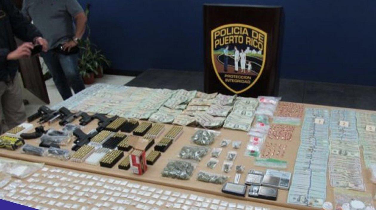 Los capturados eran responsables de la venta de droga.