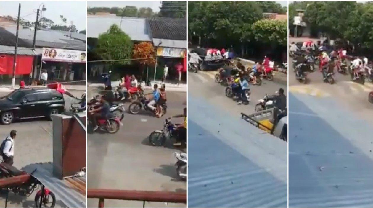 Momentos de la caravana.