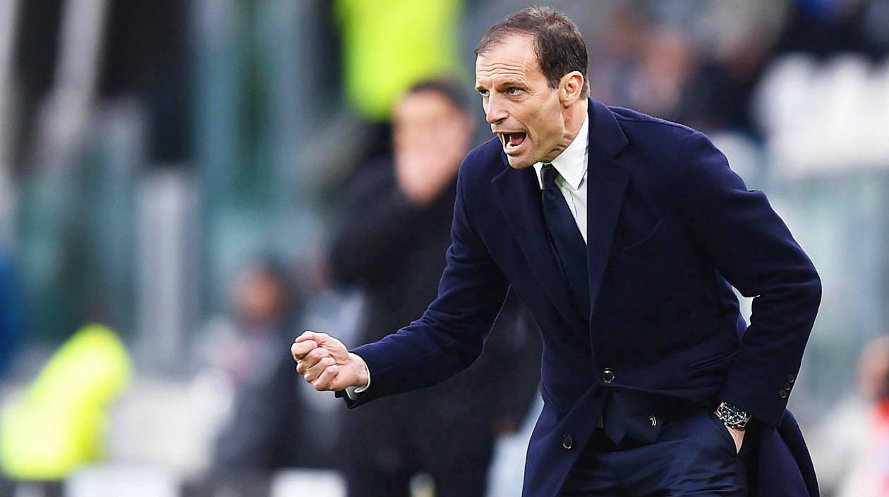 Massimiliano Allegri, técnico de la Juventus. 