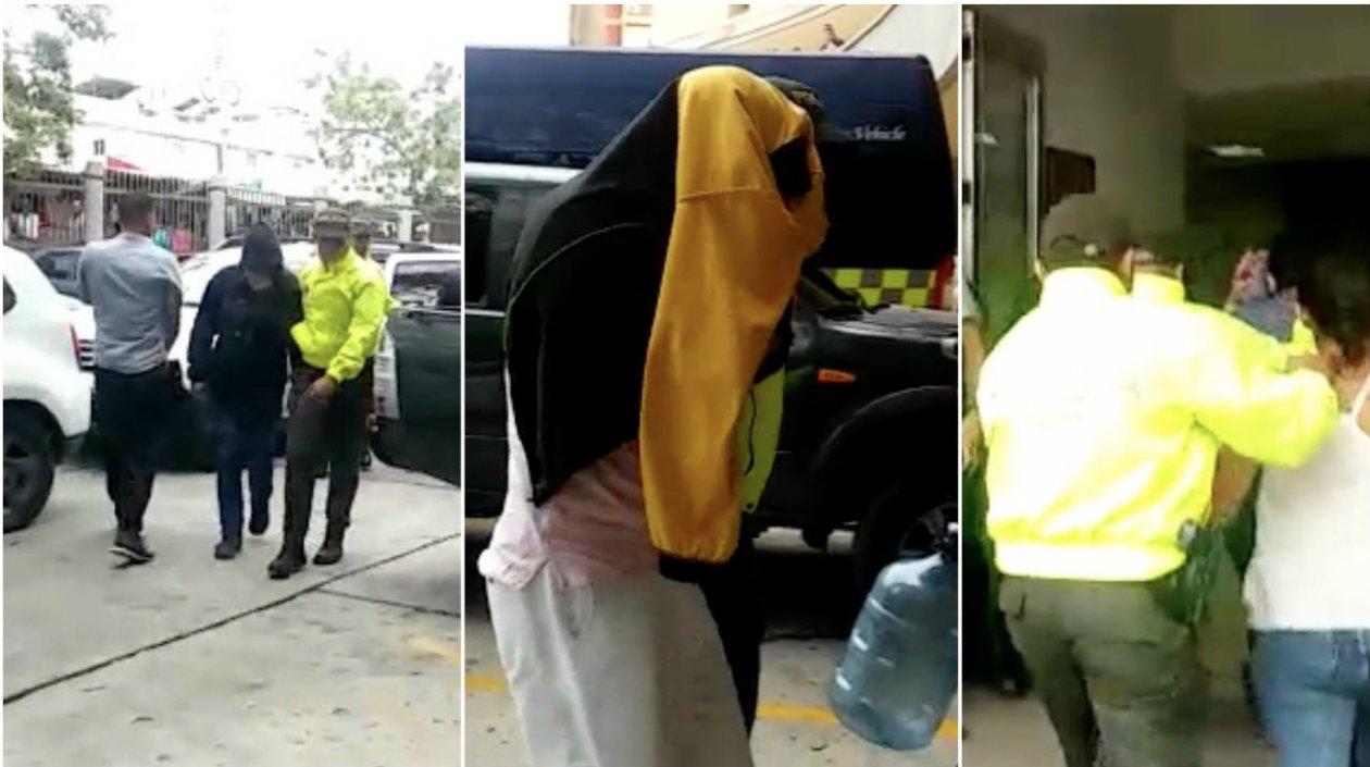 Los capturados en el caso de la compra y venta de votos.