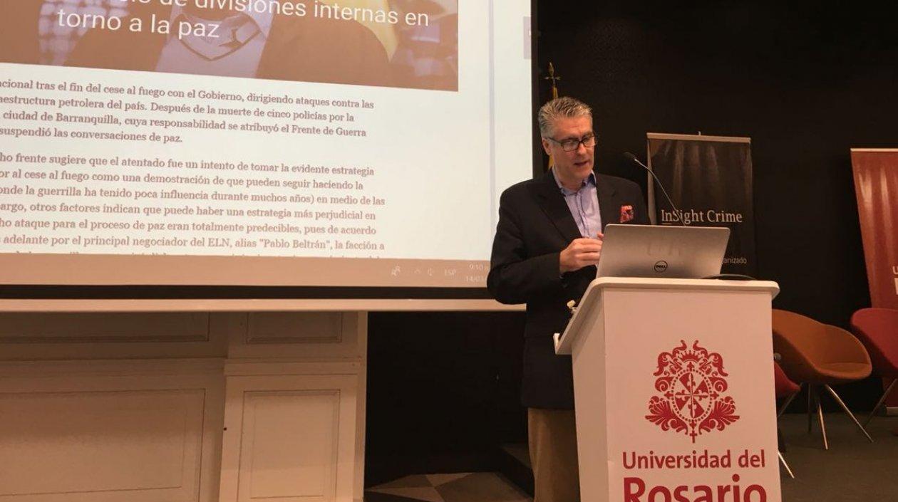 El autor del estudio, Jeremy McDermott.