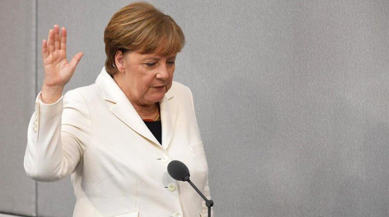 Angela Merkel.