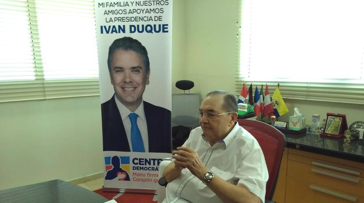 David Name Terán, empresario barranquillero.