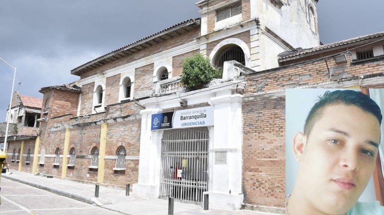 Félix Andrés Lobelo Valverde murió cuando recibía atención médica en el Hospital General de Barranquilla.