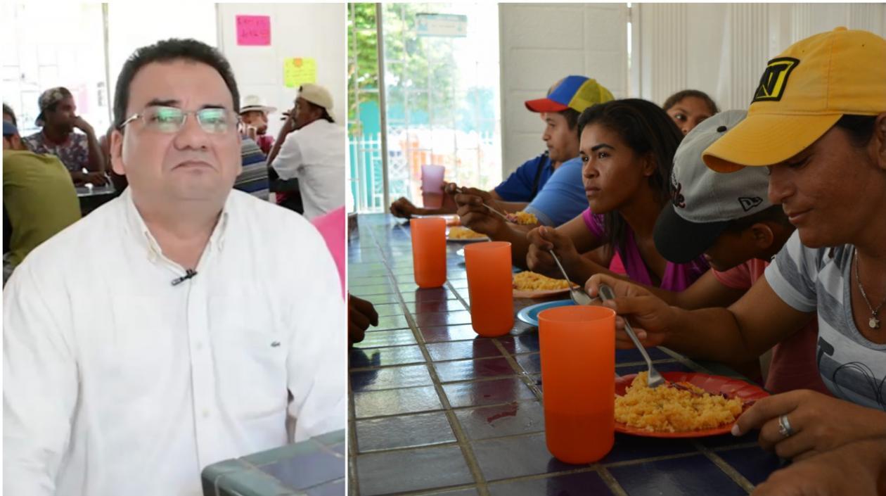 Sacerdote Álvaro Berdejo, párroco de la Iglesia Virgen María de la Regla en Soledad.