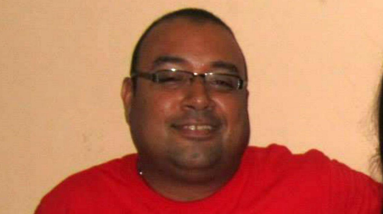 Fritz Guerrero, periodista deportivo. 