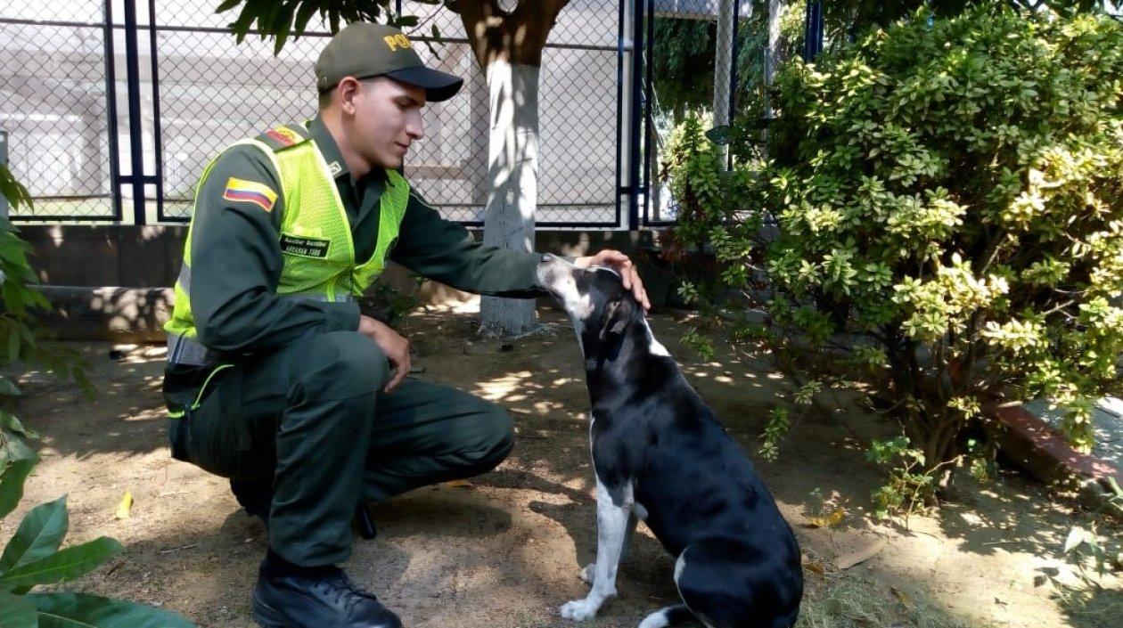 Integrante de la Policía Ambiental.
