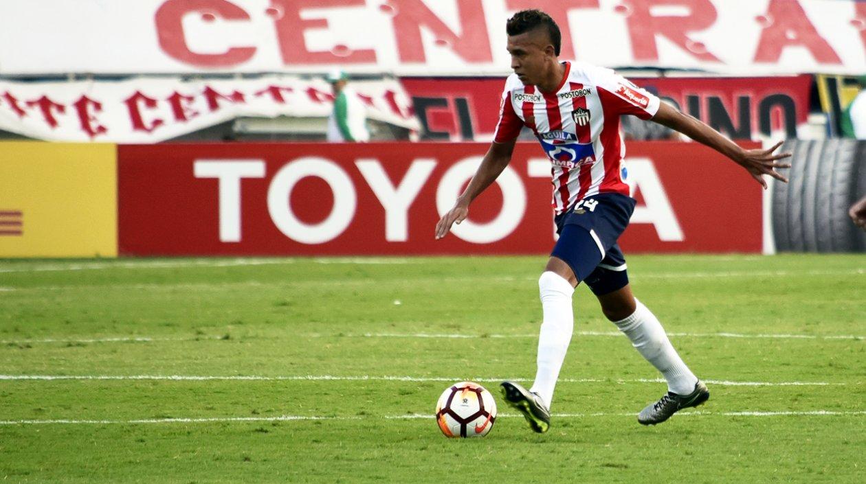 Víctor Danilo Cantillo, jugador de Junior. 