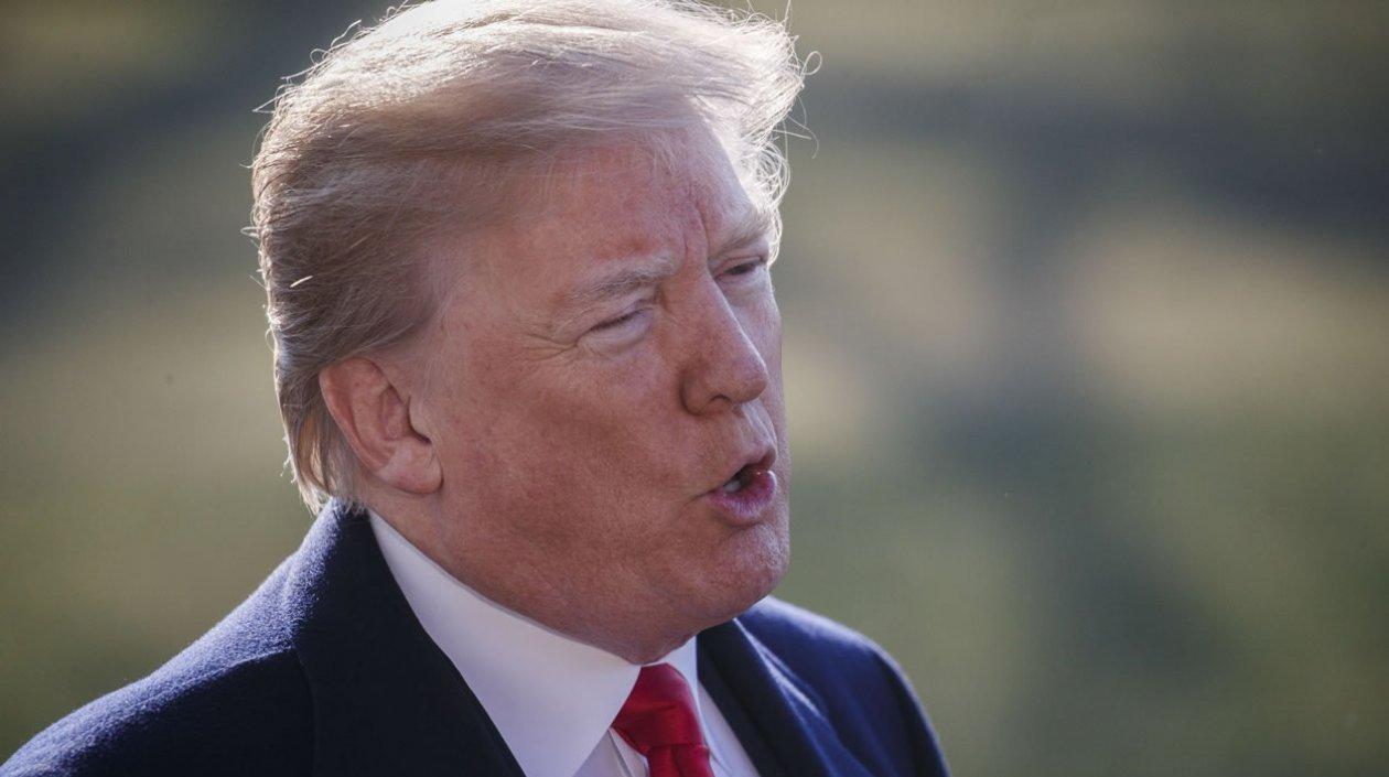 El presidente de los Estados Unidos, Donald Trump