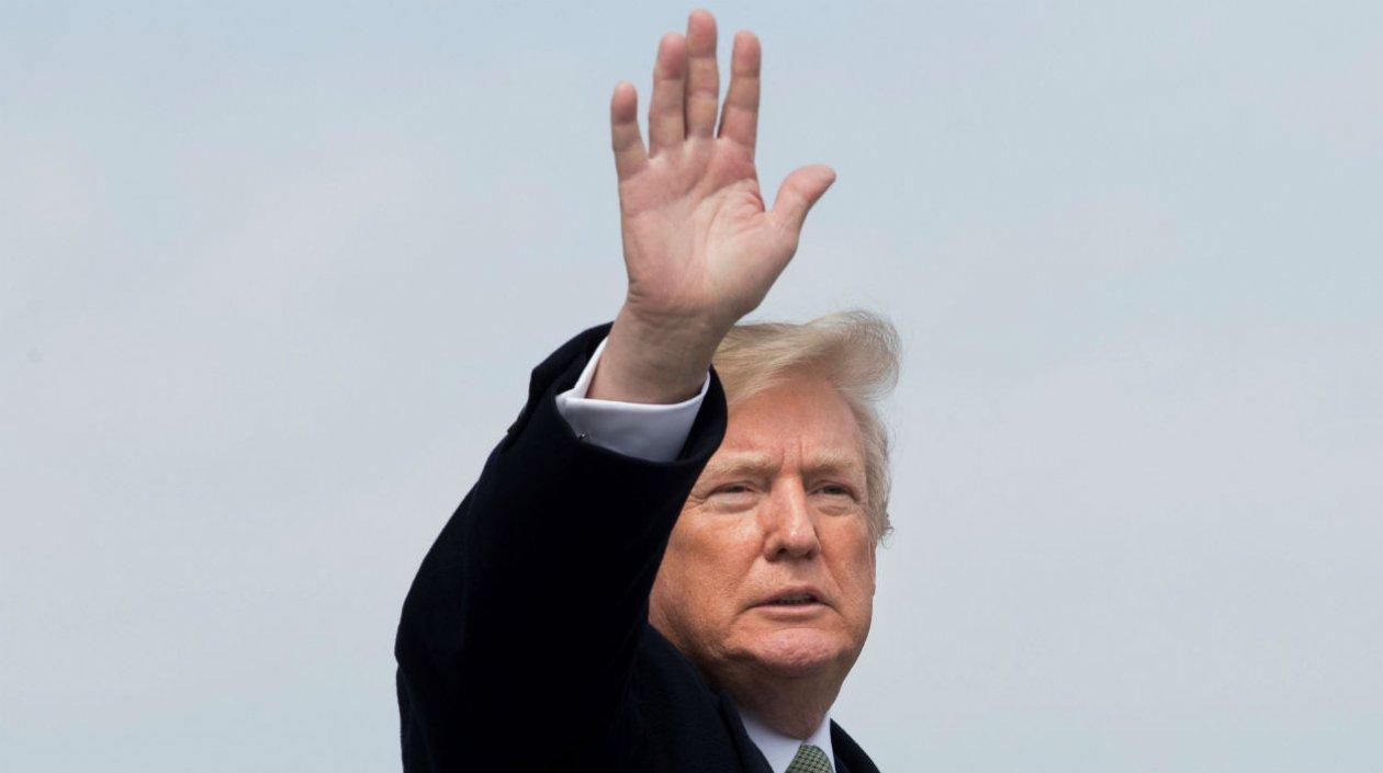 Donald Trump, presidente de los Estados Unidos. 