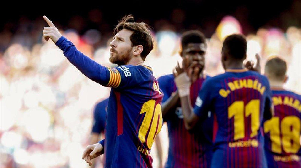 Messi no para de hacer goles. 