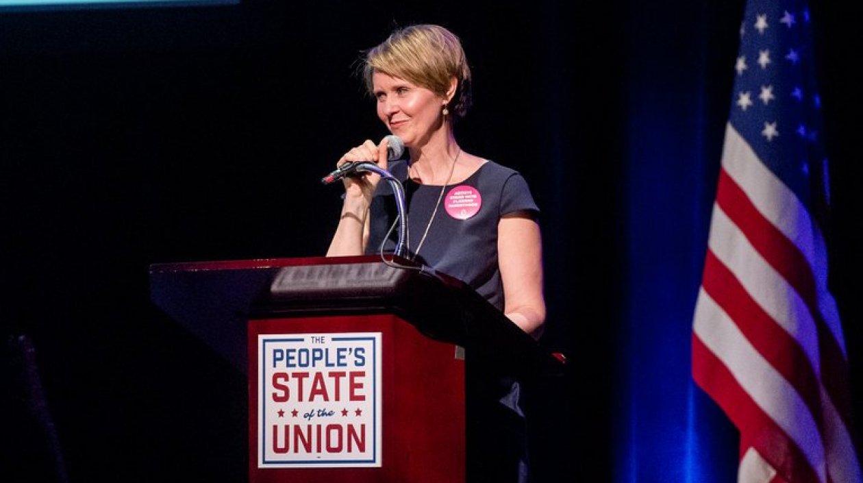 La actriz Cynthia Nixon.