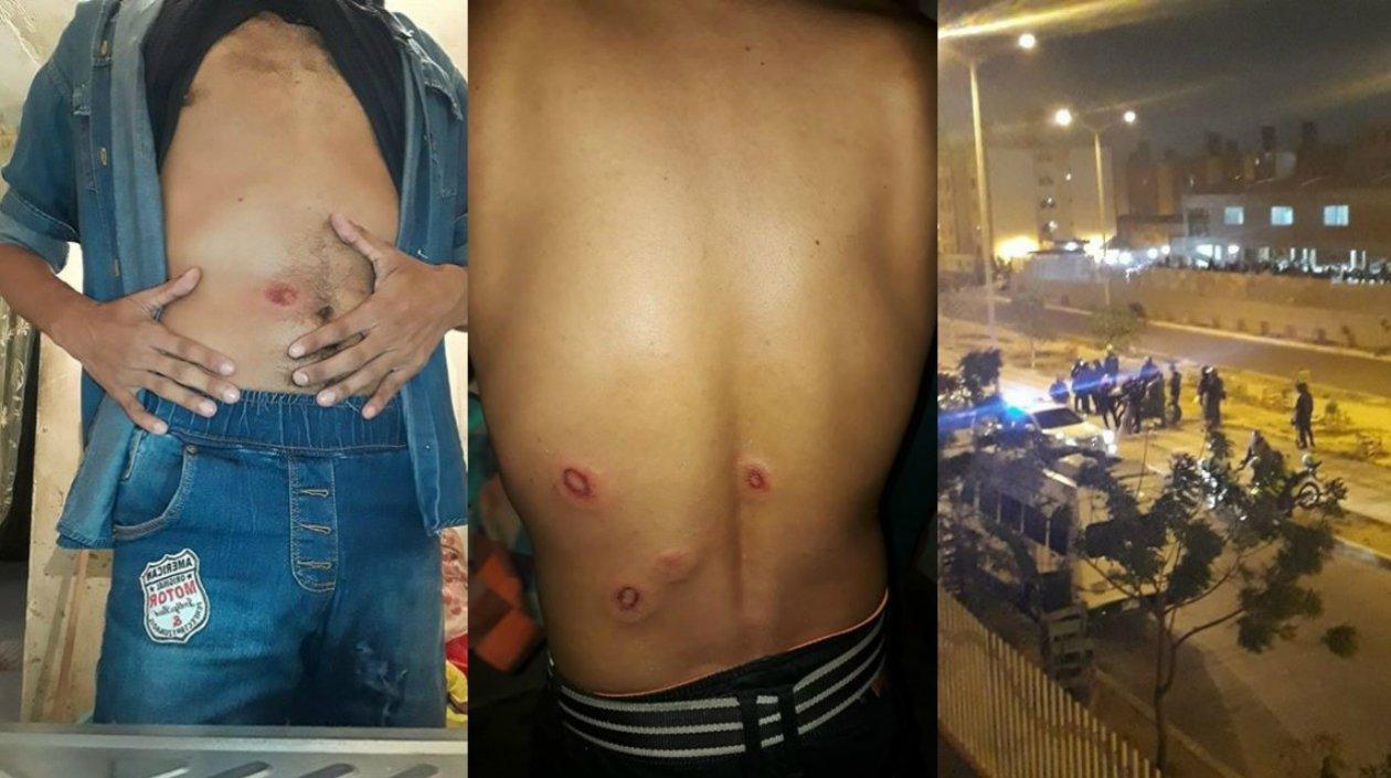 El enfrentamiento ocurrió anoche pasada las 10 p.m.