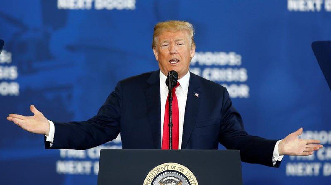 Donald Trump, presidente de Estados Unidos.