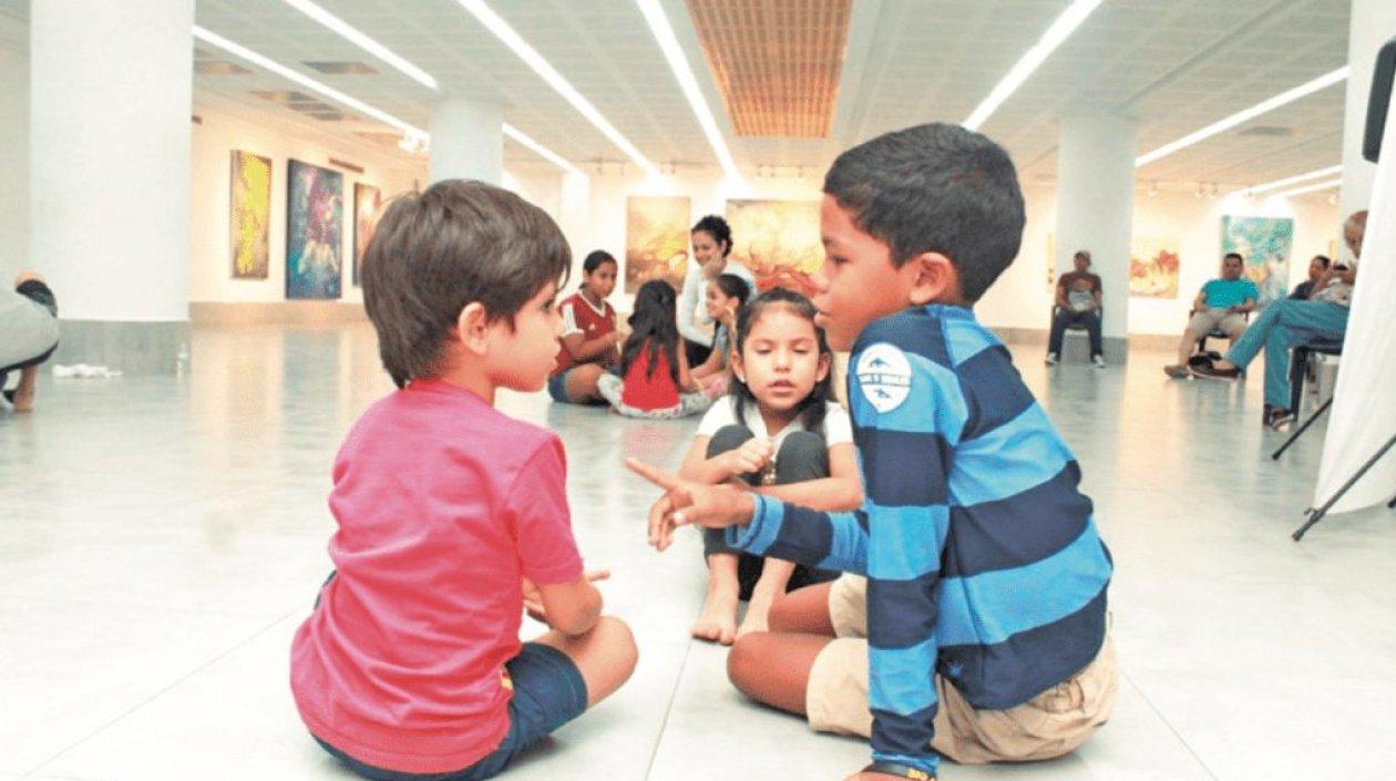 Los niños disfrutarán de actividades en la Galería de la Plaza de La Paz.