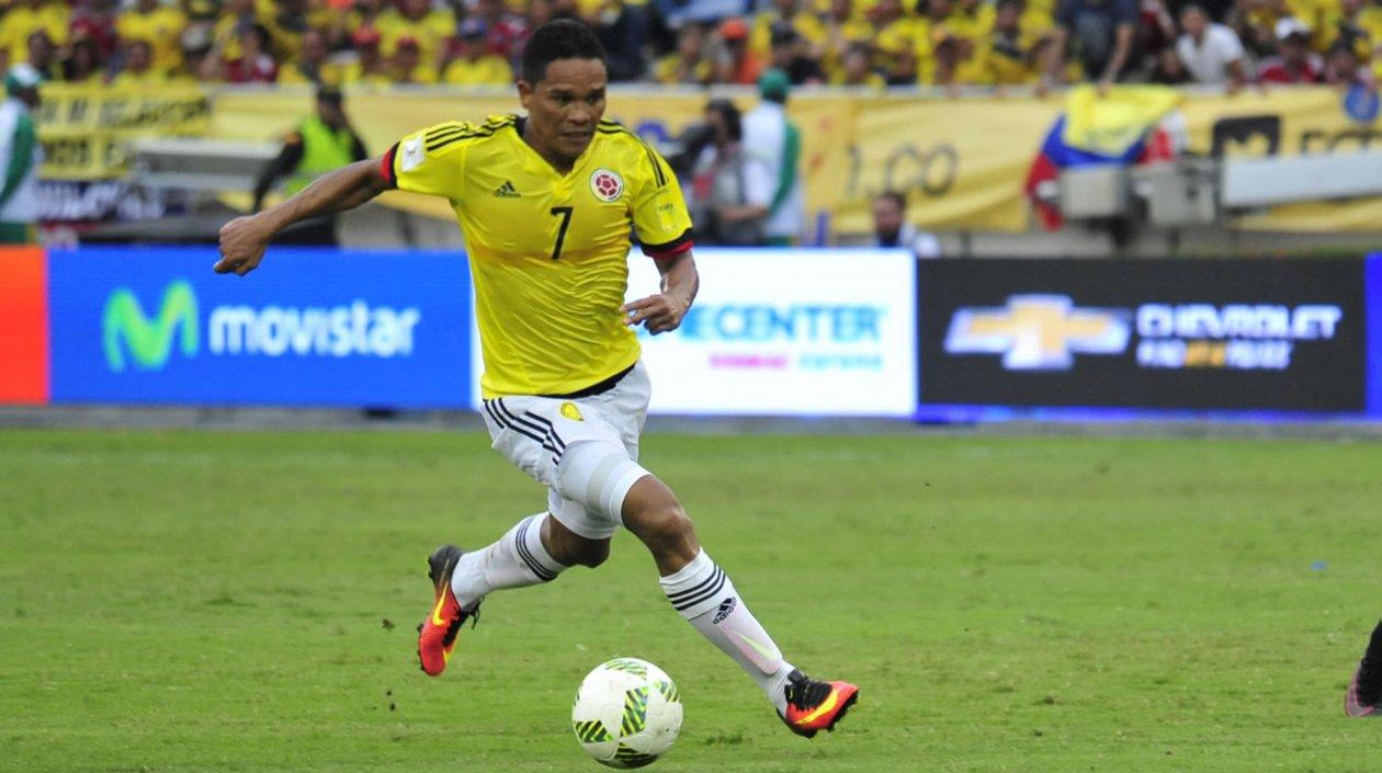 Carlos Bacca, delantero colombiano