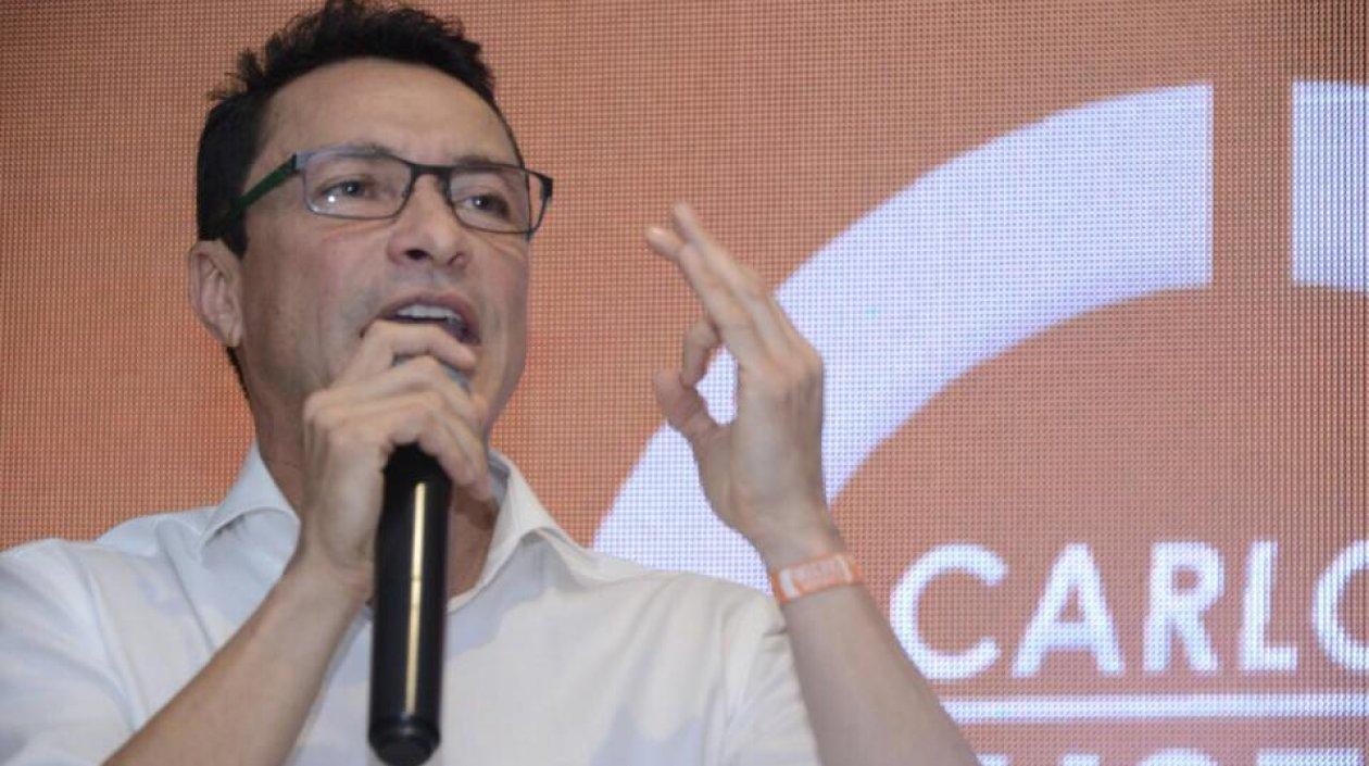 Carlos Caicedo Omar, excandidato presidencial y líder de Fuerza Ciudadana.