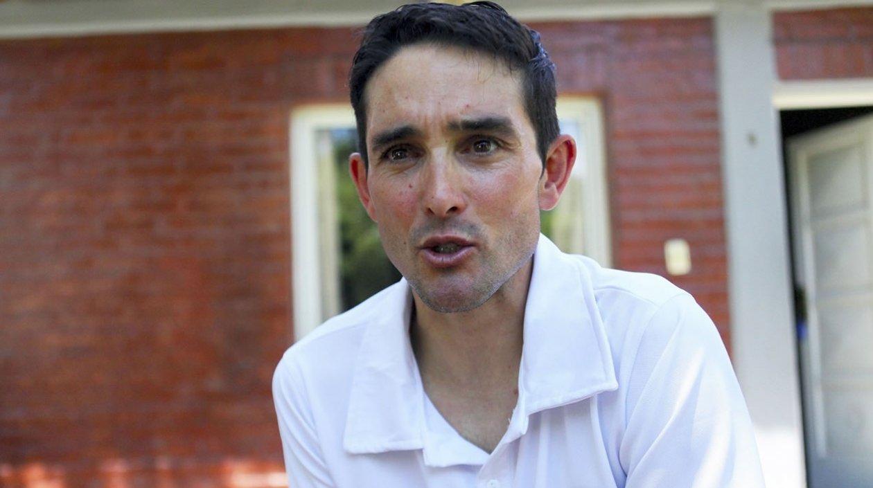 El ciclista español Óscar Sevilla.