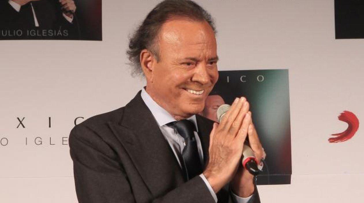 El cantante español Julio Iglesias.