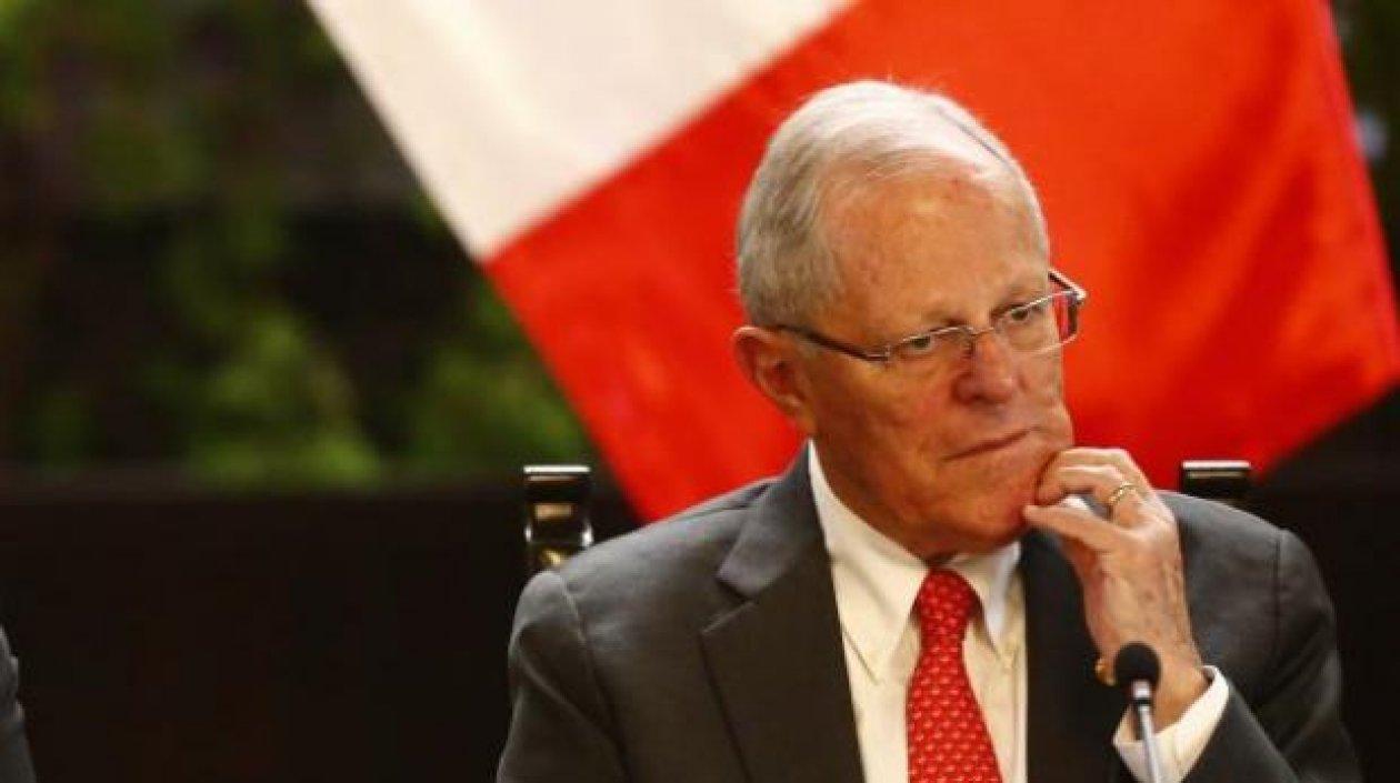 El presidente de Perú, Pedro Pablo Kuczynski.