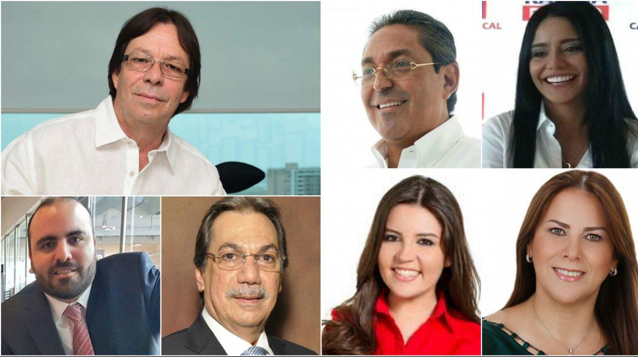 Estos son los 7 representantes después del escrutinio final, los mismos que resultaron del preconteo.