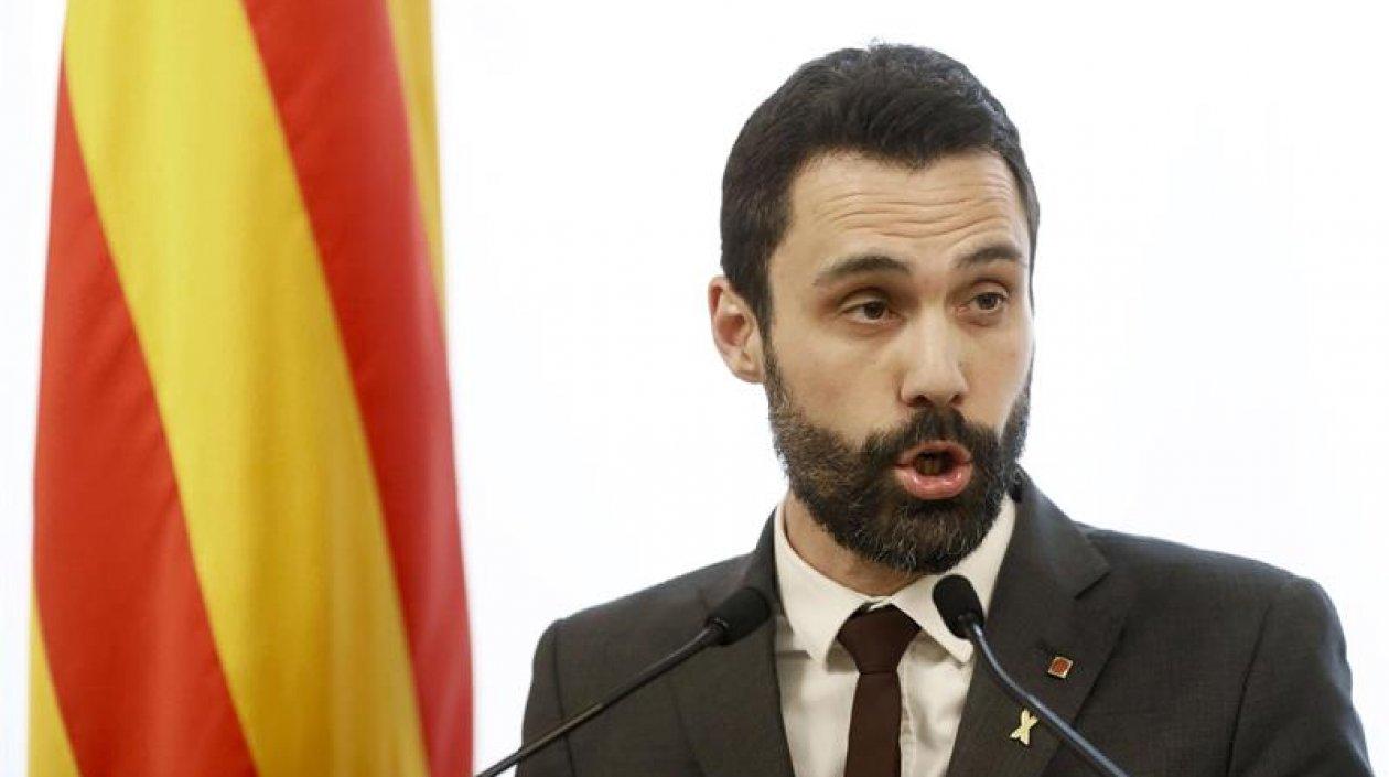 El presidente del Parlamento de Cataluña, Roger Torrent.