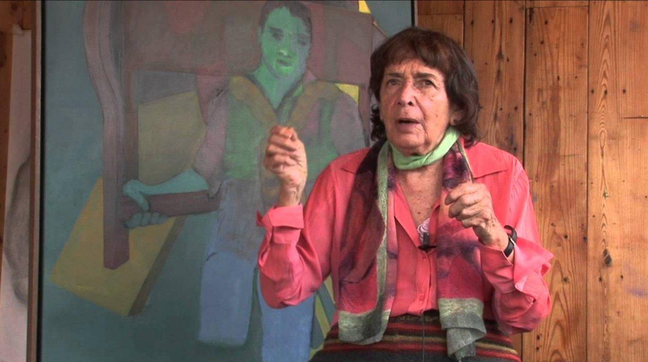 La artista plástica colombiana Beatriz González.