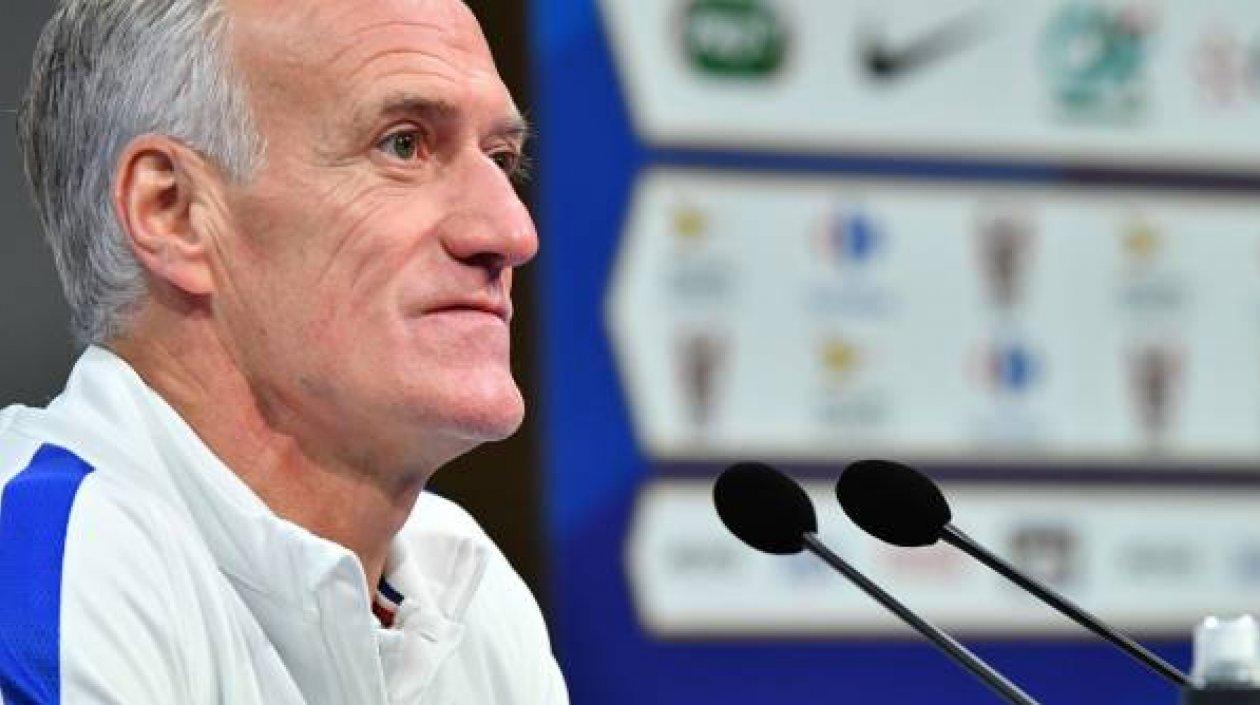 Didier Deschamps, técnico de Francia. 