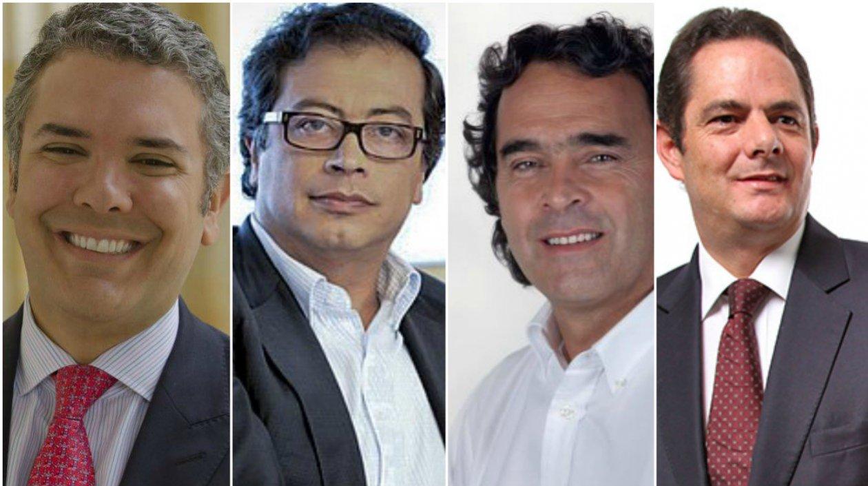 Iván Duque lidera la intención de voto para las presidenciales del próximo 27 de mayo.